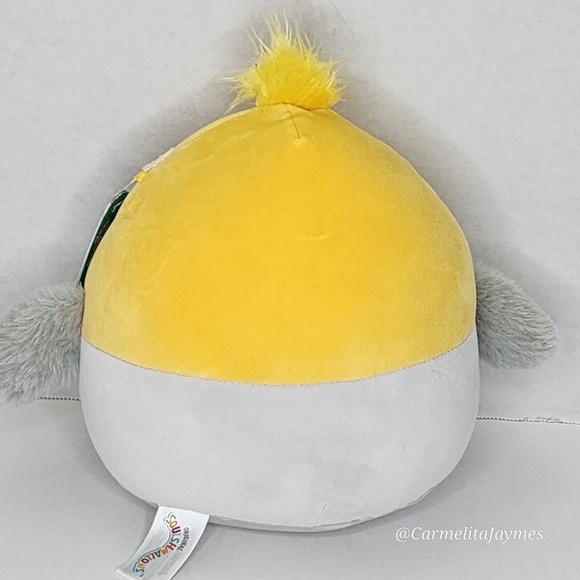 CHARLIZE 🐤 Yellow/Gray Cockatoo Bird Original Squishmallows By Kellytoy NWT - Picture 5 of 8